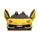 Lean Cars Auto na akumulator Lamborghini Aventador SX2028 Geltonas
