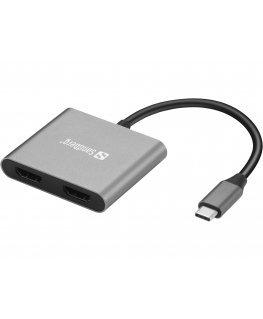 Sandberg 136-44 USB графический адаптер Серый