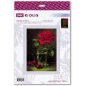 Uab Riolis Cross stitch kit Roses and sweet cherries 15x21 SR2123 Uab Riolis Cross stitch kit Roses and sweet cherries 15x21 SR2123