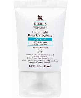Kiehl´s Ultra light protective gel SPF 50 Ultra Light Daily UV Defense (Aqua Gel) 30ml veido apsauga
