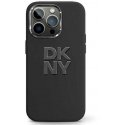 Case DKNY case for IPHONE 15 DKHCP15SSMCBSK (DKNY HC Silicone W/Stack Metal Logo) black
