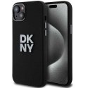 Case DKNY case for IPHONE 15 DKHCP15SSMCBSK (DKNY HC Silicone W/Stack Metal Logo) black
