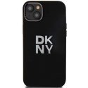 Case DKNY case for IPHONE 15 DKHCP15SSMCBSK (DKNY HC Silicone W/Stack Metal Logo) black