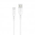 USAMS Kabel pleciony U55 2A micro USB zielony|green 1m SJ450USB0 USAMS Kabel pleciony U55 2A micro USB zielony|green 1m SJ450USB0