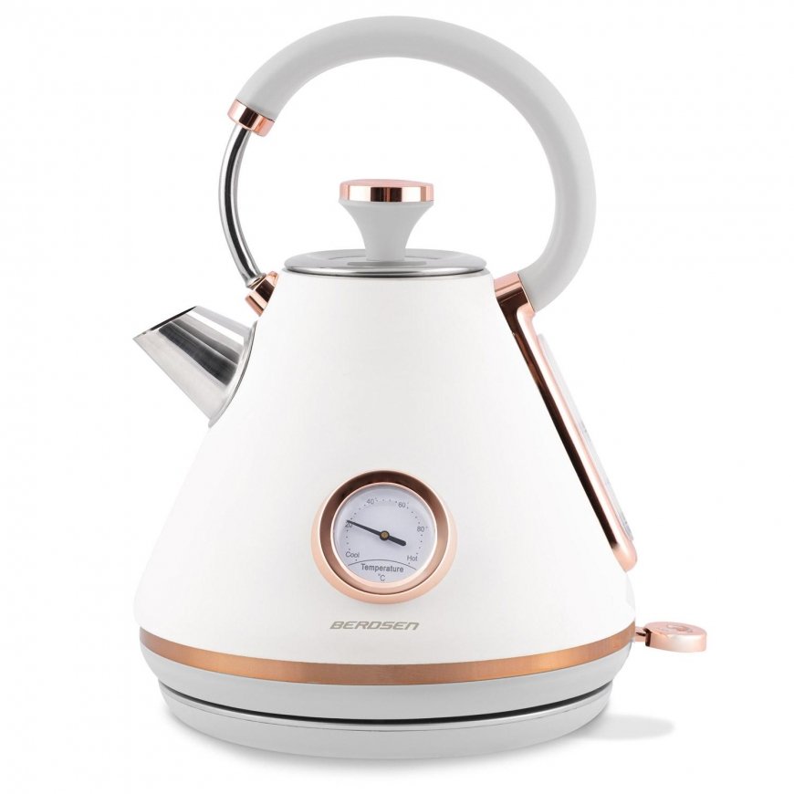 Berdsen Electric kettle with thermometer 1.7 l BD-701 - white – 4