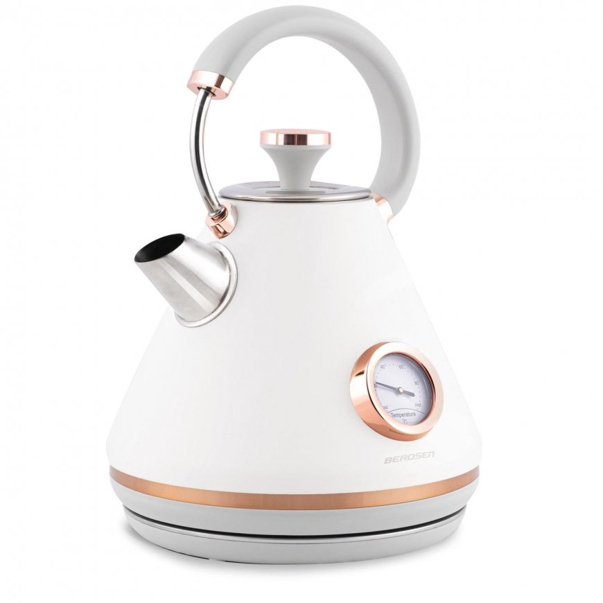 Berdsen Electric kettle with thermometer 1.7 l BD-701 - white – 5