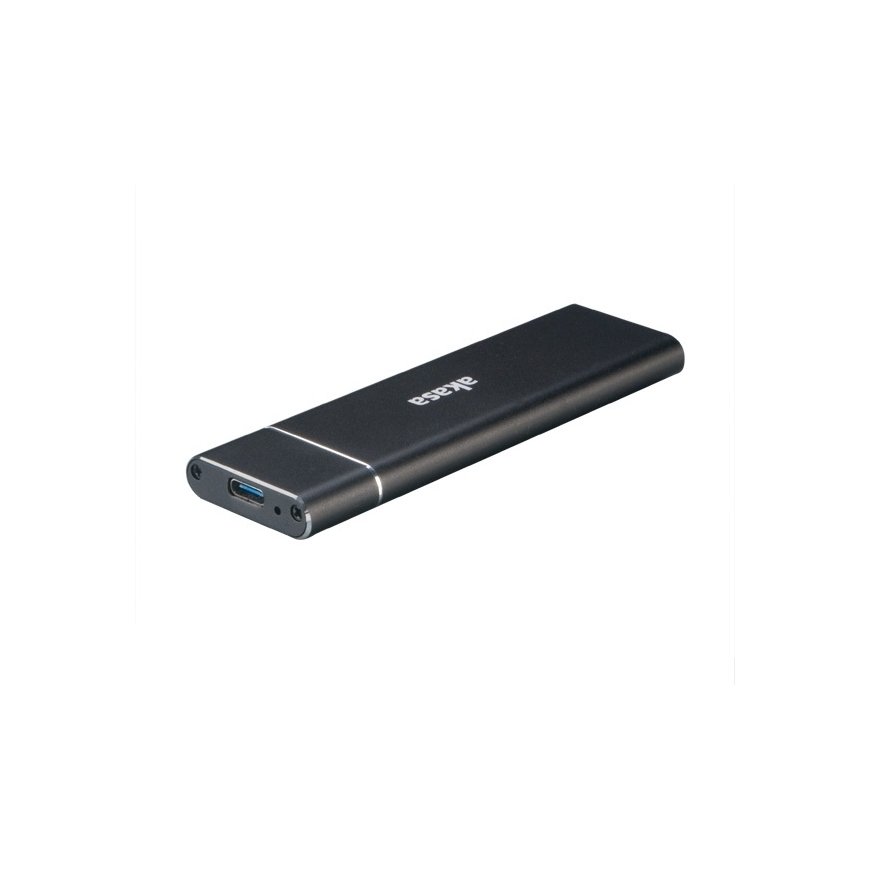 Akasa AK-ENU3M2-02 storage drive enclosure SSD enclosure Black M.2
