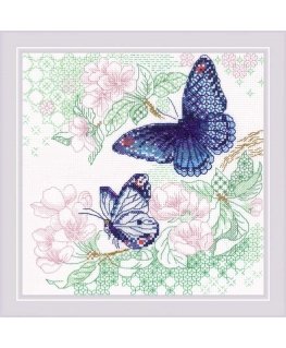 Uab Riolis Riolis Cross Stitch Kit Spring Ease SR1946