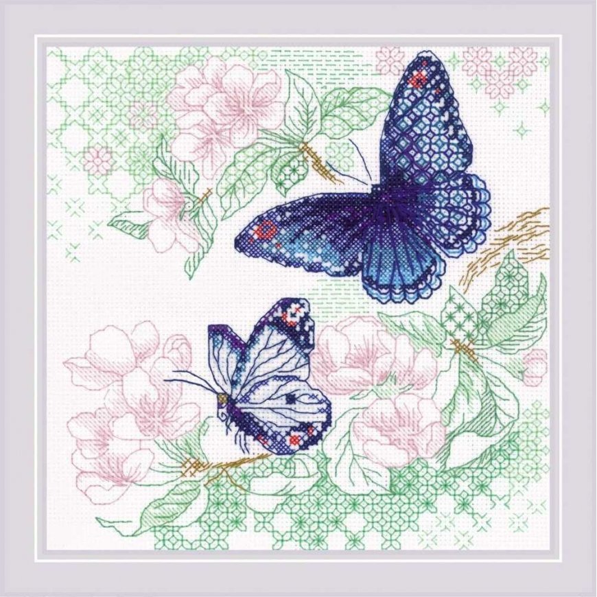 Uab Riolis Riolis Cross Stitch Kit Spring Ease SR1946