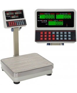 Steinberg Systems SBS-PW-60 LCD platforminės parduotuvės svarstyklės iki 60 kg