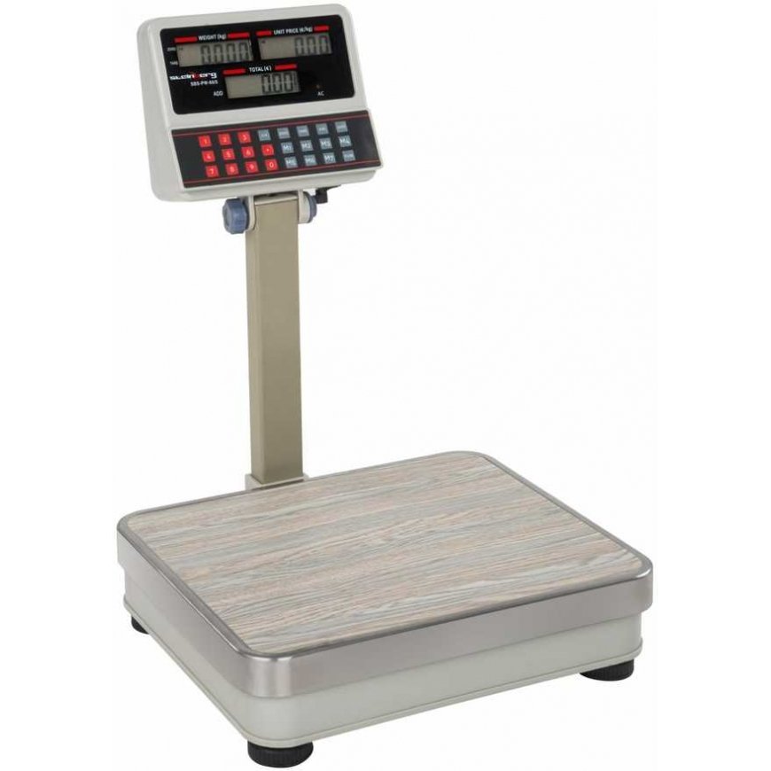 Steinberg Systems SBS-PW-60 LCD platforminės parduotuvės svarstyklės iki 60 kg – 2