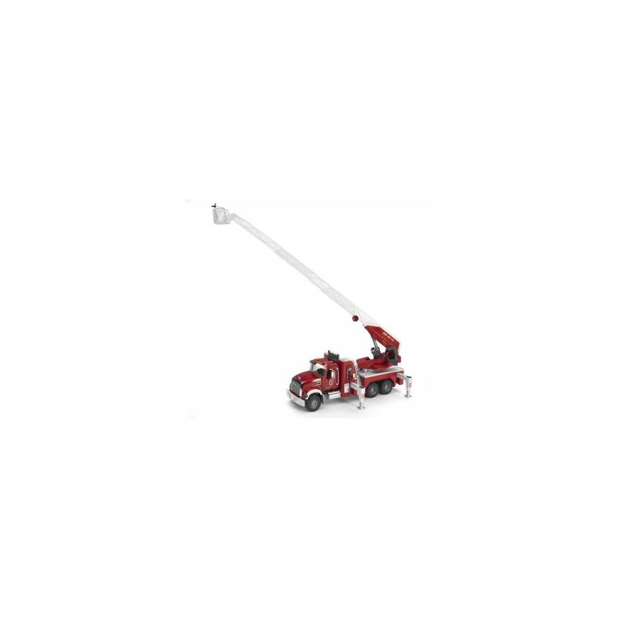 BRUDER MACK Granite fire engine with water pump – 4
