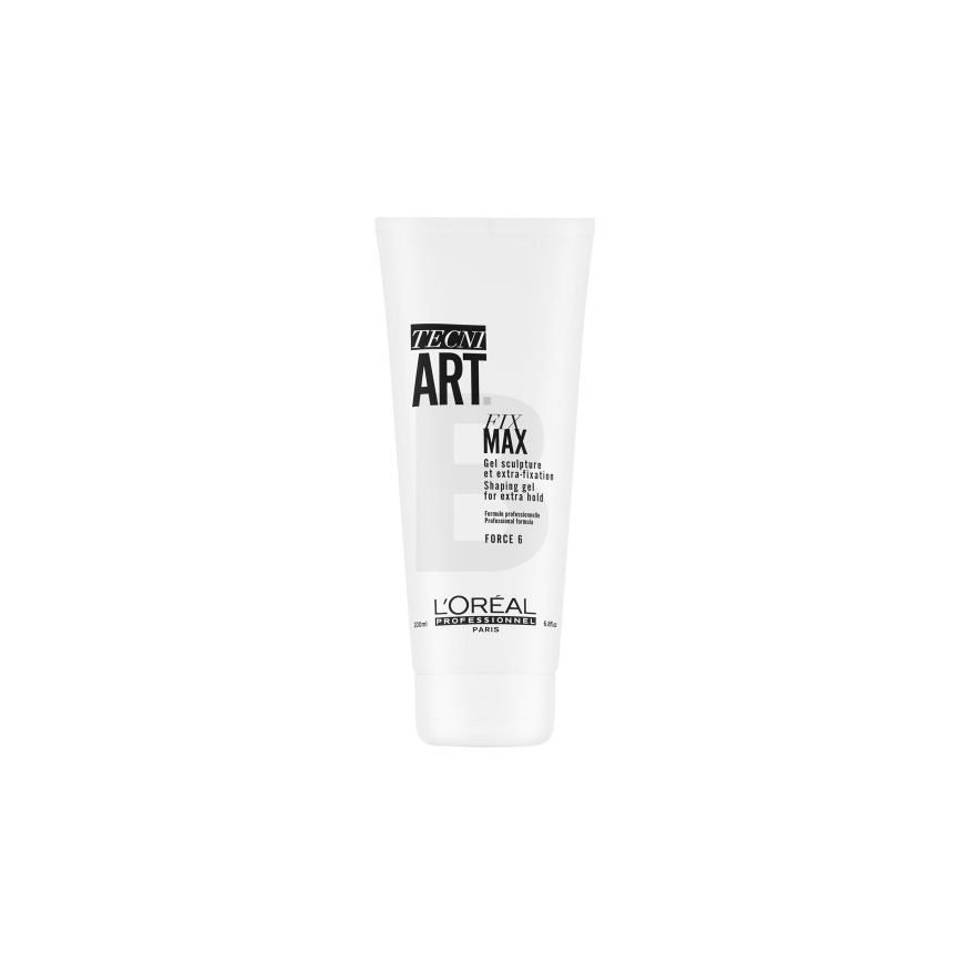 Strong fixation hair gel L'oreal Professionnel Tecni Art Fix Max Gel 200 ml – 4