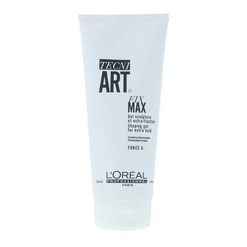 Strong fixation hair gel L'oreal Professionnel Tecni Art Fix Max Gel 200 ml – 5