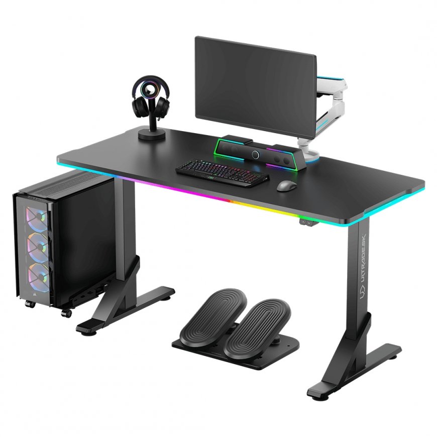 Ultradesk Iron musta – 2