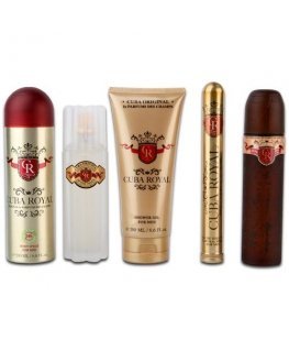 Cuba Royal Dárková sada EDT 100 ml, EDT 35 ml, body spray 200 ml a voda po holení 100 ml