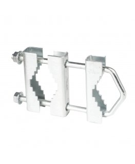 Extralink Poles coupler M8, steel, galvanized