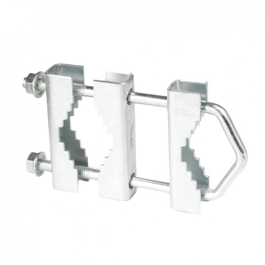 Extralink Poles coupler M8, steel, galvanized