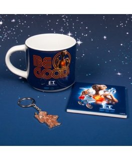 Fizz Creations E.T. Mug, Coaster & Keyring Set tass Sinine, Valge Universaalne 1 tk