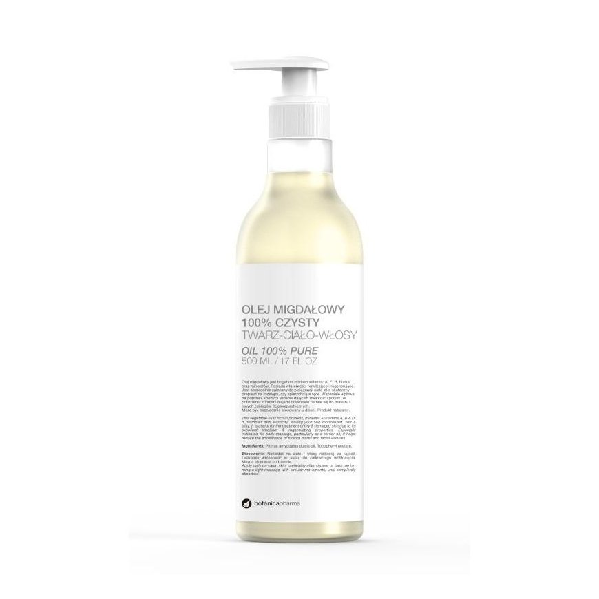 Botánicapharma Sweet Almond Oil migdolų aliejus 500ml