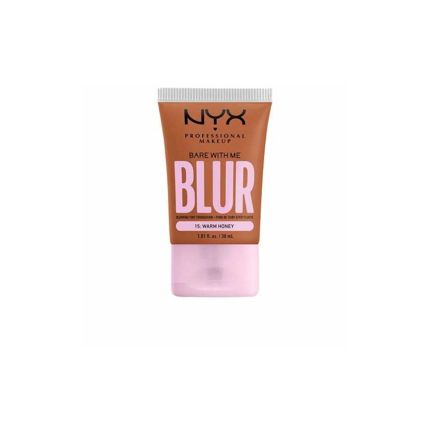 makeup base "Nyx Bare With Me Blur 15-Warm Honey" 30ml – 2