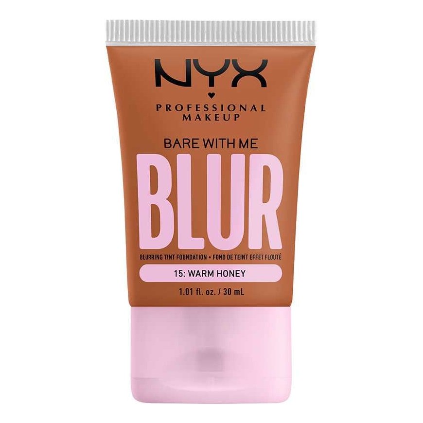 makeup base "Nyx Bare With Me Blur 15-Warm Honey" 30ml – 3