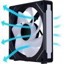 Lian Li UNI FAN SL-INF 140 ARGB Reverse Blade PWM Fan - 140mm, black Lian Li UNI FAN SL-INF 140 ARGB Reverse Blade PWM Fan - 140mm, black