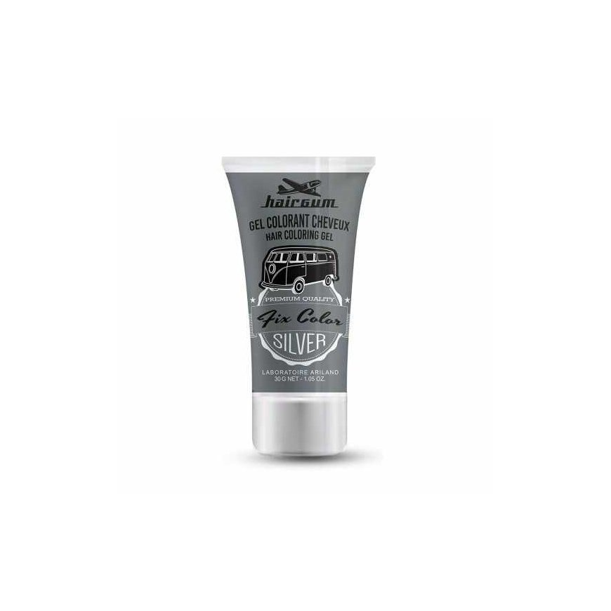 Hairgum Fix Color Gel Colorant Sidabrinis – 2