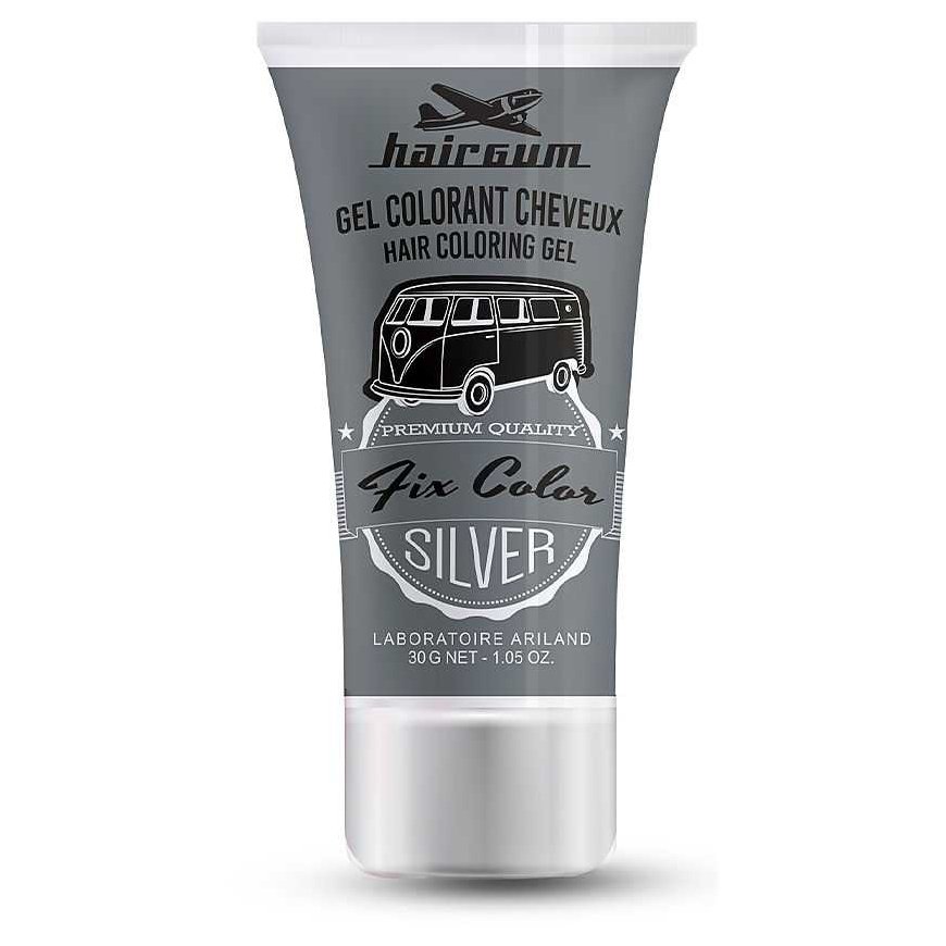 Hairgum Fix Color Gel Colorant Silver – 3