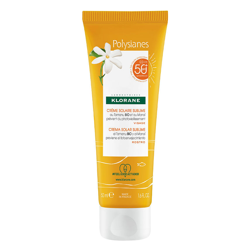 Klorane Polysianes Sublime face sunscreen Spf50 50ml