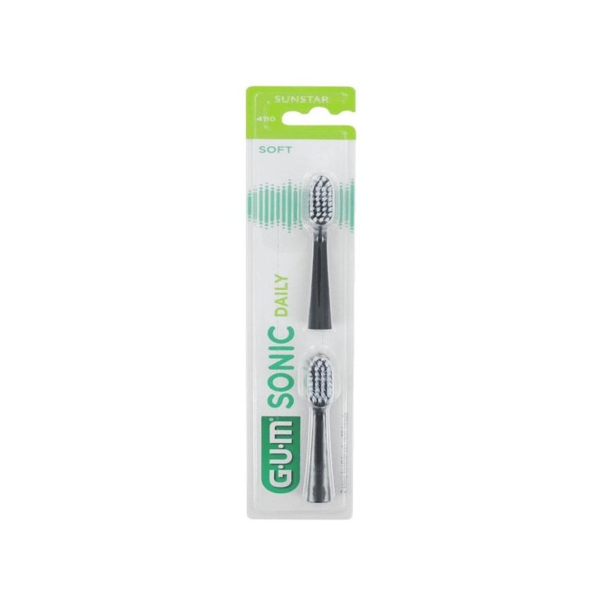 Gum Sonic Daily Refills Black 2U