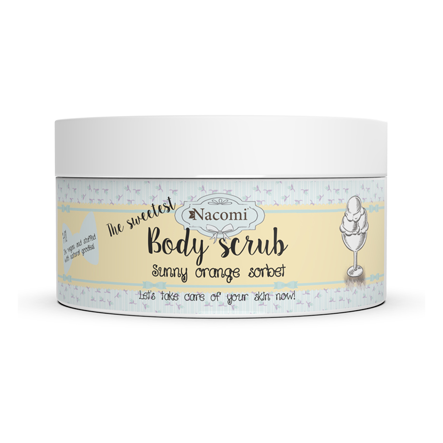 Nacomi Body Scrub Orange sugar scrub 125g – 4