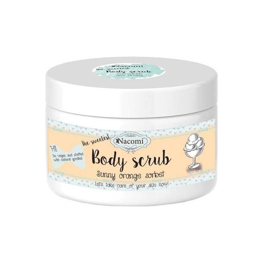 Nacomi Body Scrub Oranžinis cukraus šveitiklis 125g – 5