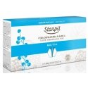 Žemoje temperatūroje besilydantis vaškas depiliacijai Starpil Film Wax Mėlyna, mėlynas, ypač elastingas, 1kg Žemoje temperatūroje besilydantis vaškas depiliacijai Starpil Film Wax Mėlyna, mėlynas, ypač elastingas, 1kg