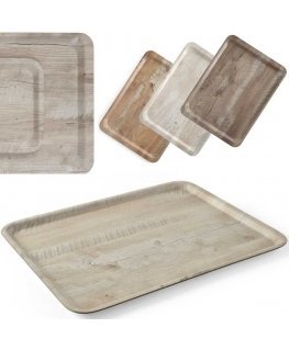 Serviravimo padėklas laminuotas šviesus medis 430 x 330 mm - Hendi 508862