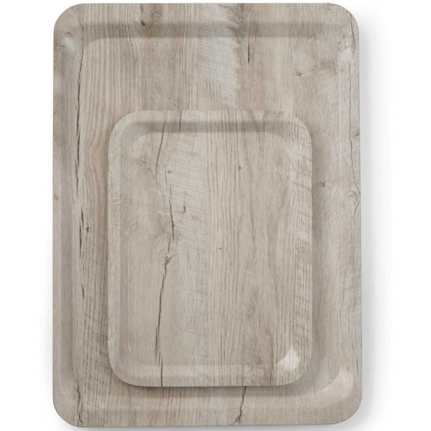 Serviravimo padėklas laminuotas šviesus medis 430 x 330 mm - Hendi 508862 – 3