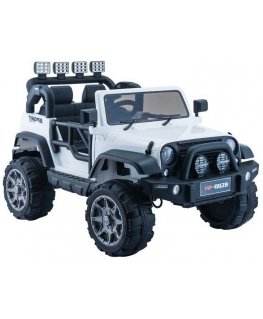 Lean Cars Jeep HP012 Electric Ride On Car - White
