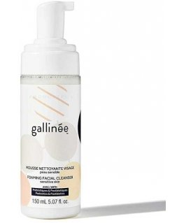 Gallinee, Microbiome Skincare, Prebiotics & Postbiotics, Purifying, Cleansing Foaming Cream, 150 ml