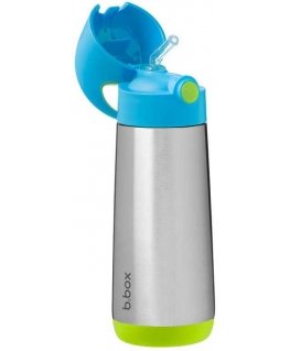 b.box - thermal bottle with straws 500ml | Ocean wind