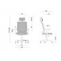 Ergonomisks biroja krēsls ESTA melns Ergonomisks biroja krēsls ESTA melns
