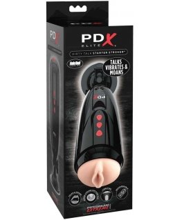 Pdx Elite Dirty Talk Starter Stroker