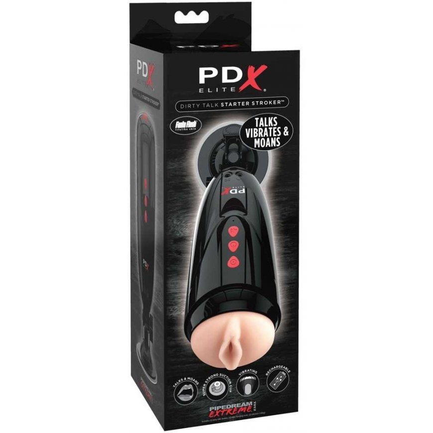 Pdx Elite Dirty Talk Starter Stroker