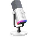 FIFINE AmpliGame AM8W Wired Microphone with RGB Lighting|USB/XLR FIFINE AmpliGame AM8W Wired Microphone with RGB Lighting|USB/XLR