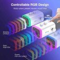FIFINE AmpliGame AM8W laidinis mikrofonas su RGB apšvietimu|USB/XLR FIFINE AmpliGame AM8W laidinis mikrofonas su RGB apšvietimu|USB/XLR