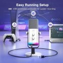 FIFINE AmpliGame AM8W Wired Microphone with RGB Lighting|USB/XLR FIFINE AmpliGame AM8W Wired Microphone with RGB Lighting|USB/XLR