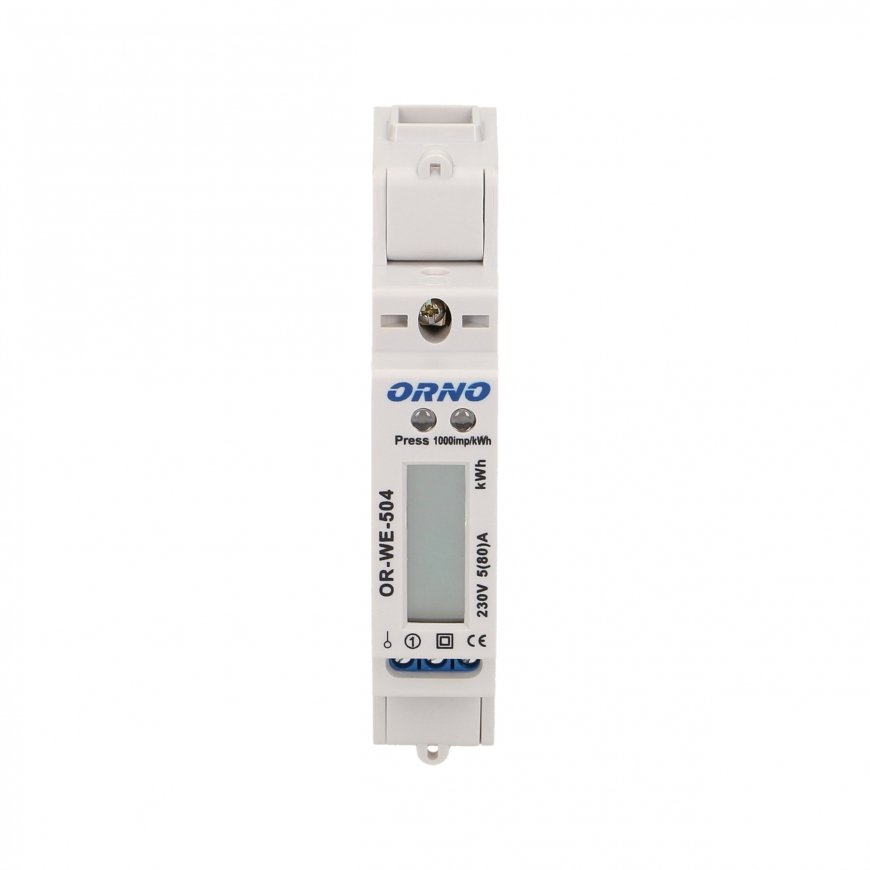 ORNO OR-WE-504 elektrības skaitītājs Elektronisks Balts – 2