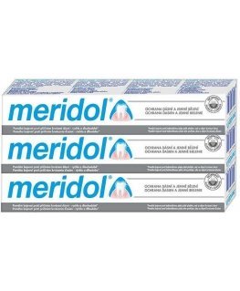 Meridol Gentle White Tripack Toothpaste (3 pcs) - Toothpaste with whitening effect