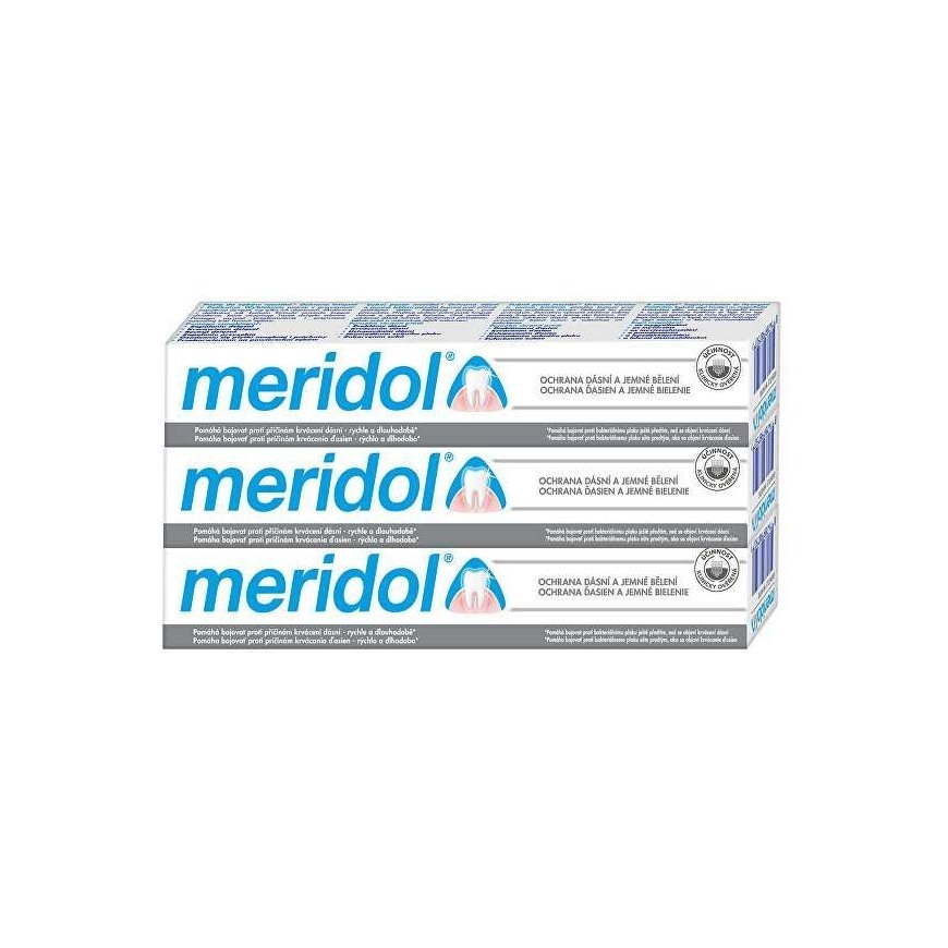 Meridol Gentle White Tripack Toothpaste (3