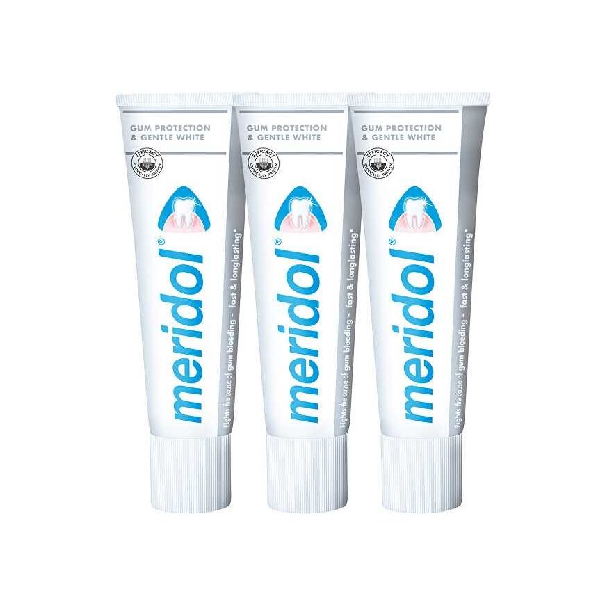Meridol Gentle White Tripack Toothpaste (3 pcs) - Toothpaste with whitening effect – 2