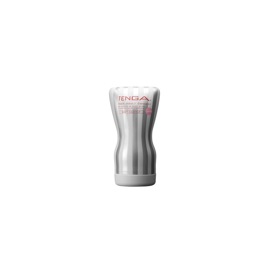 Tenga Soft Case Cup Gentle Серебристый Термопластичный эластомер (TPE)